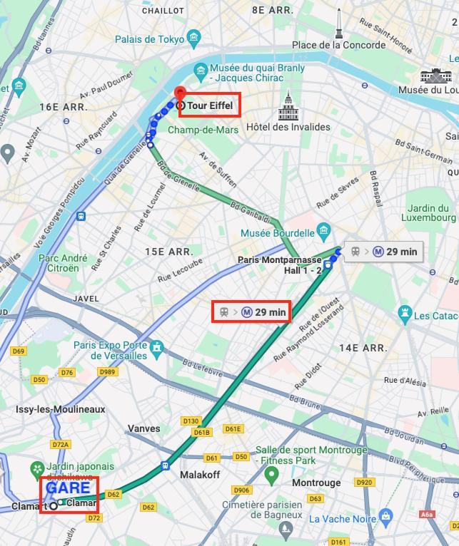 2 Pieces Lumineux Aux Portes De Paris كلامار المظهر الخارجي الصورة