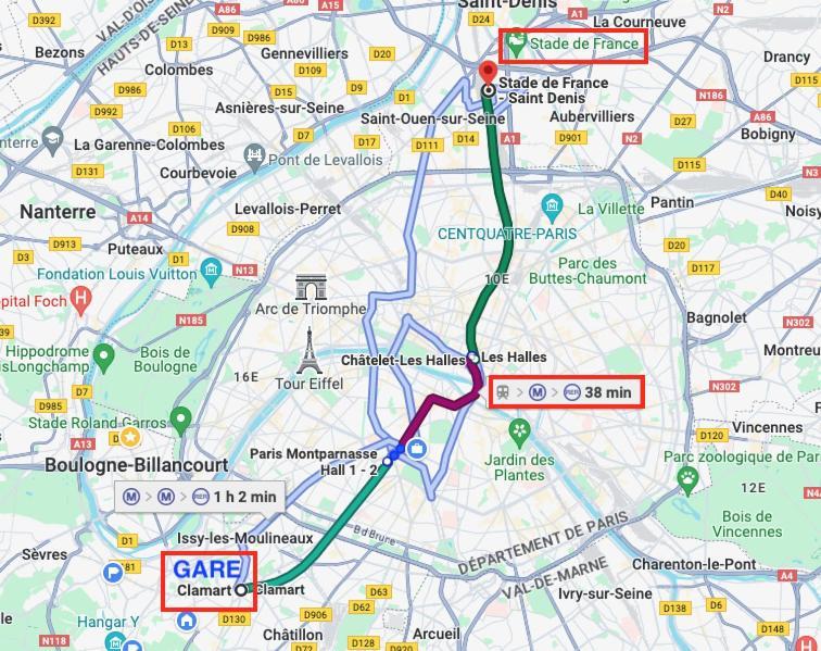 2 Pieces Lumineux Aux Portes De Paris كلامار المظهر الخارجي الصورة