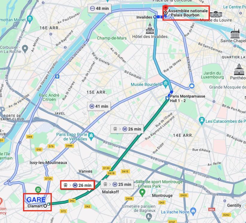 2 Pieces Lumineux Aux Portes De Paris كلامار المظهر الخارجي الصورة